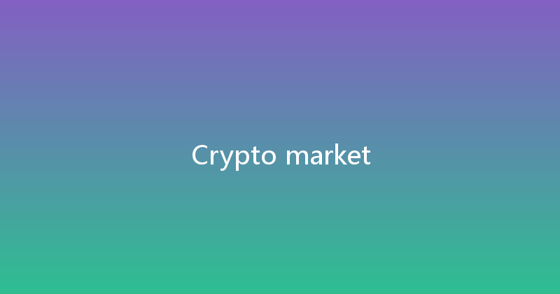 Crypto market 