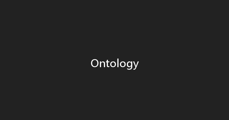 Ontology 