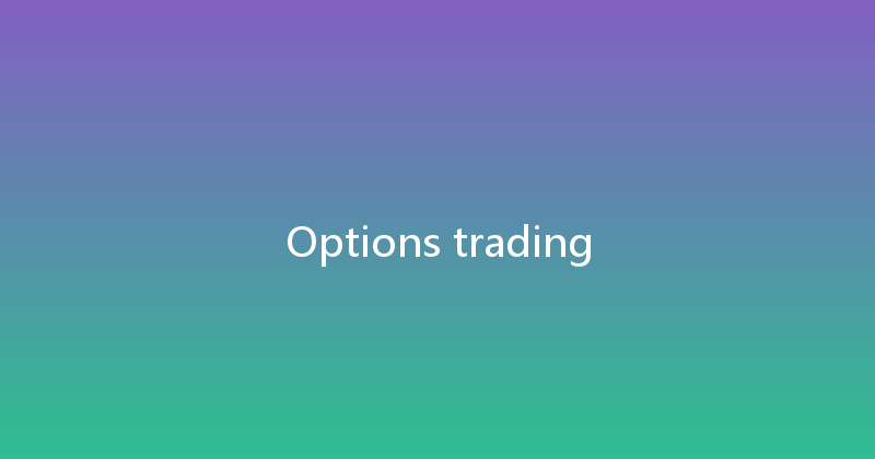 Options trading 