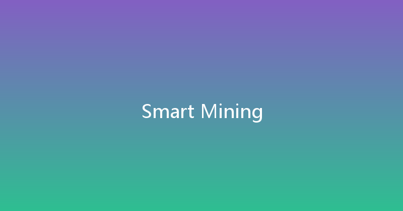 Smart Mining 