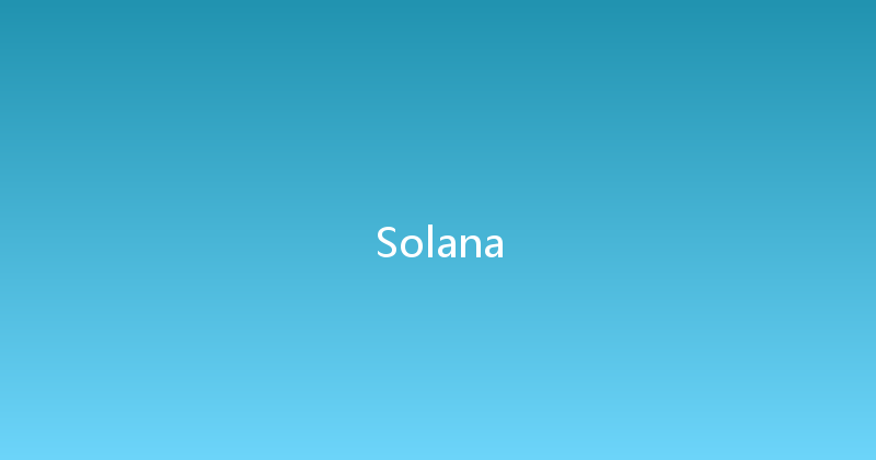 Solana 