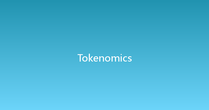 Tokenomics 