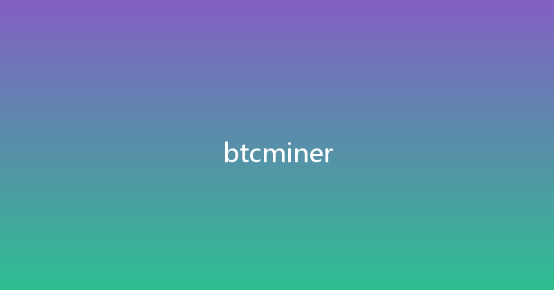 btcminer 