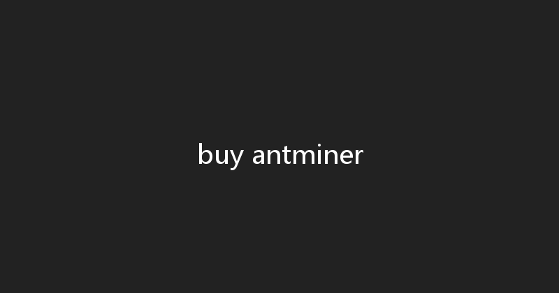 buy antminer 