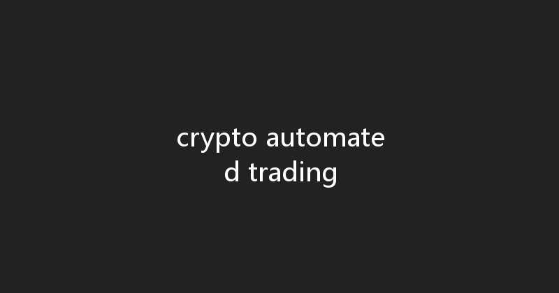 crypto automated trading 