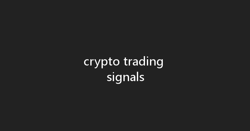 crypto trading signals 