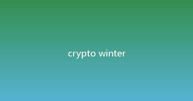 crypto winter 