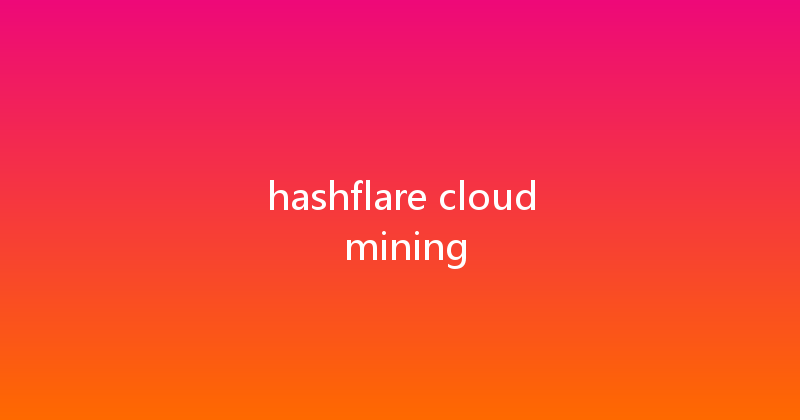 hashflare cloud mining 