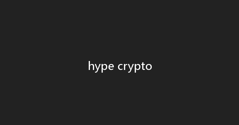 hype crypto 