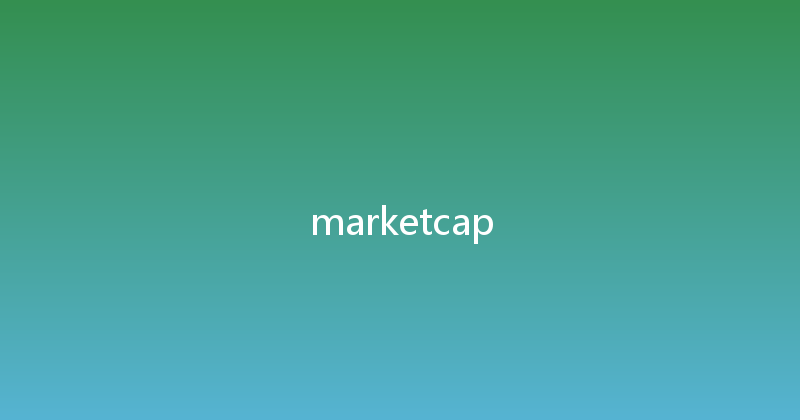 marketcap 