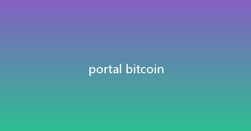 portal bitcoin 