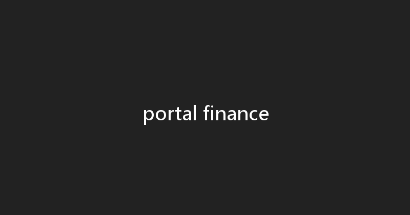 portal finance 