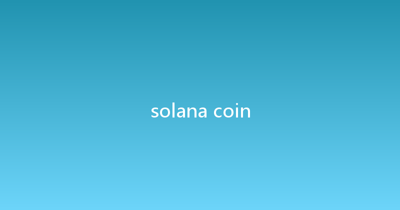 solana coin 